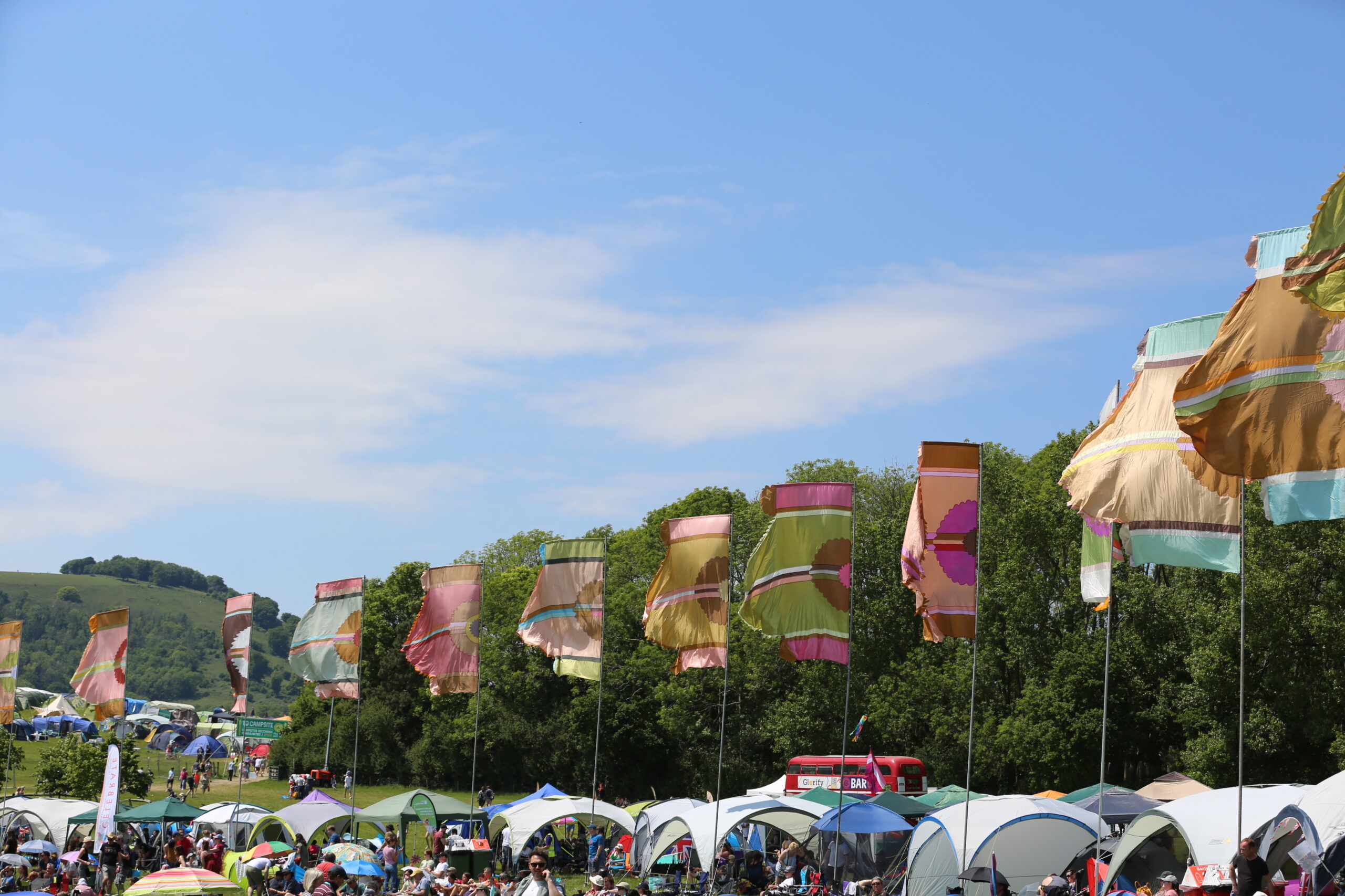 Big Church Festival flags