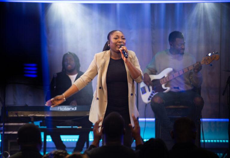 Gospel Worship at the TBN UK Studios