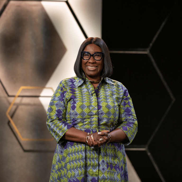 Rev Celia Apeagyei-Collins on TBN UK studios