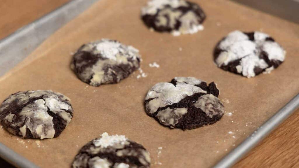 Martha Collison's orange chocolate baked festive cookies 