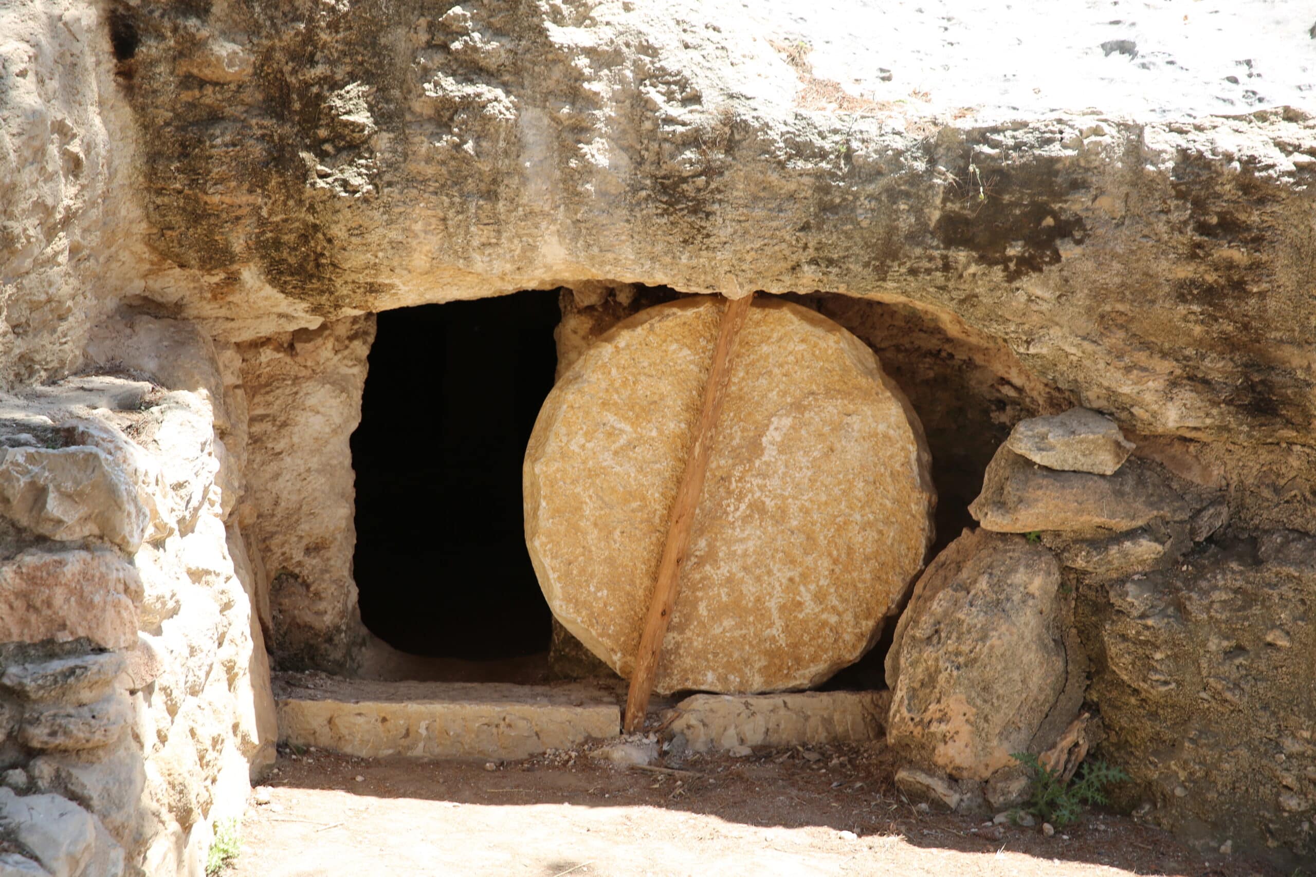 Stone rolled away