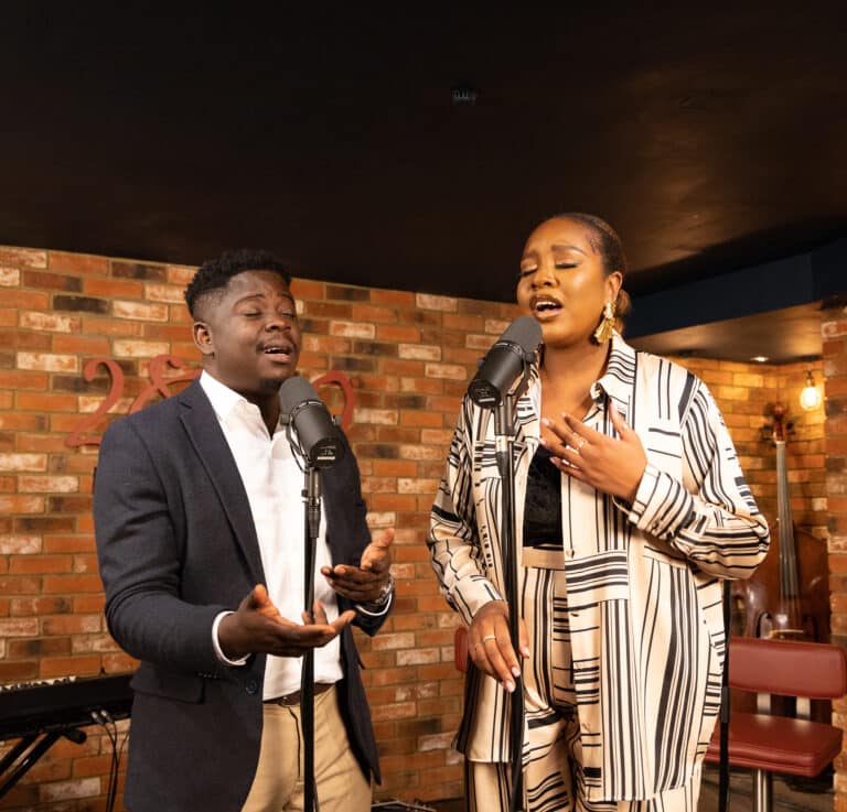 Folabi and Sharyn on Gospel Music Celebration