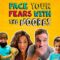 Face your fears with the Moores poster
