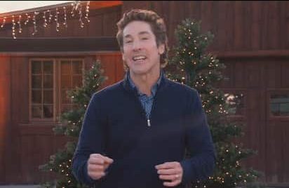 Joel Osteen on a TBN Christmas Special