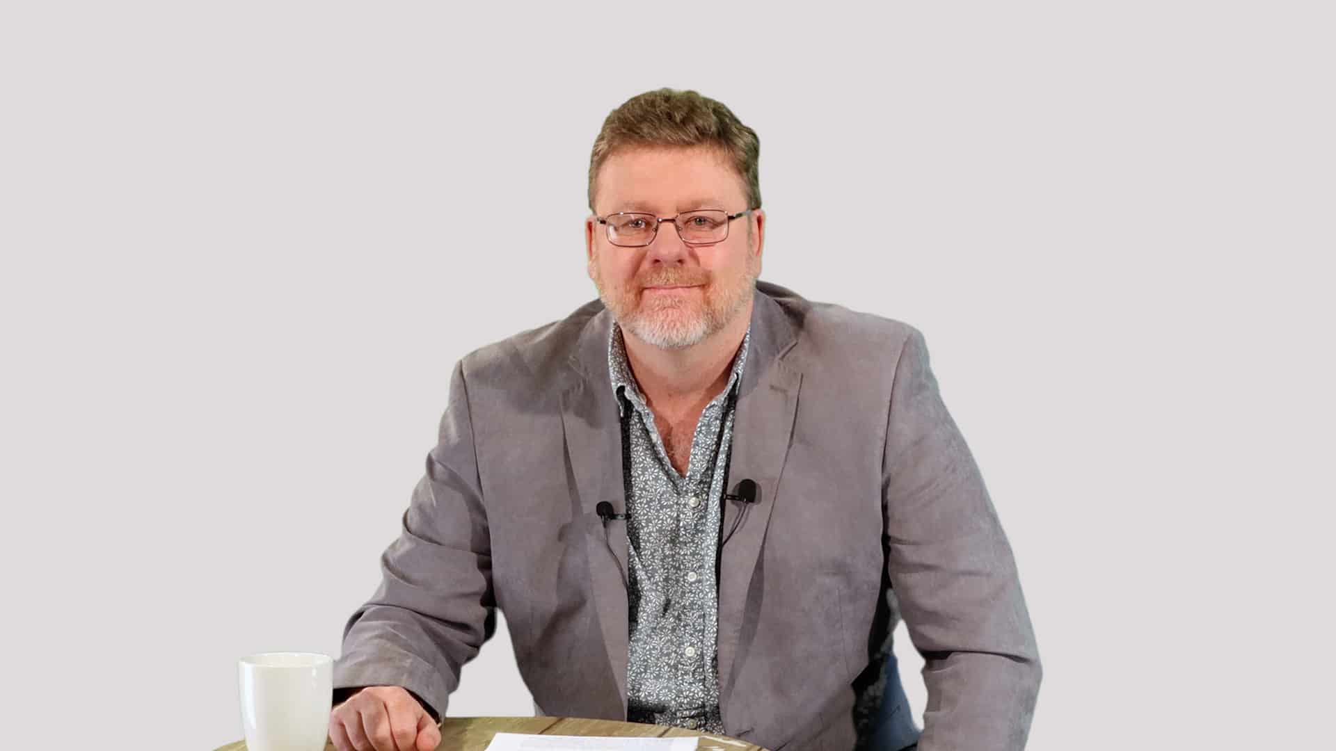 Gregg Donaldson on a white background