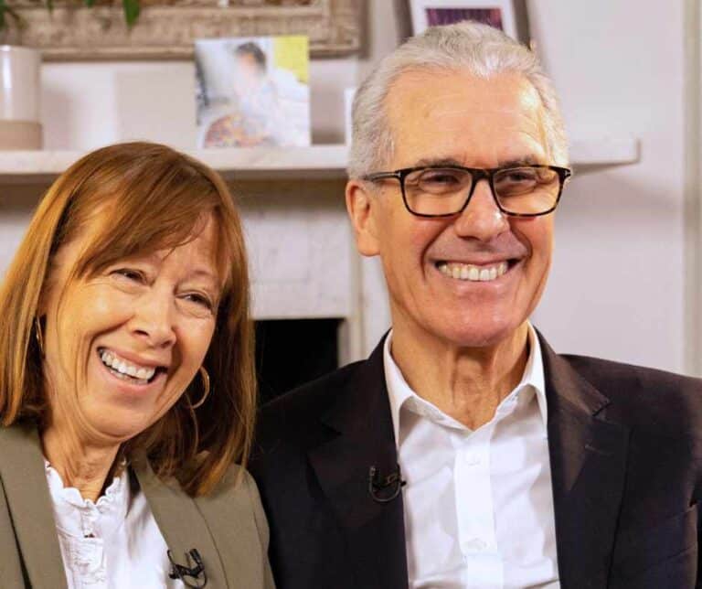 Nicky and Pippa Gumbel on the Love Always Set