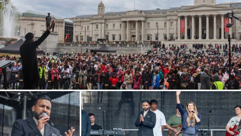 Trafalgar Square Outreach May 2024 with Daniel Chand